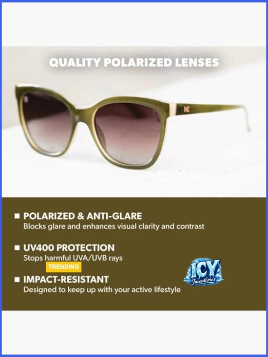 Polarized Cat Eye Sunglasses UV400 Protection Polycarbonate Frame main image 5